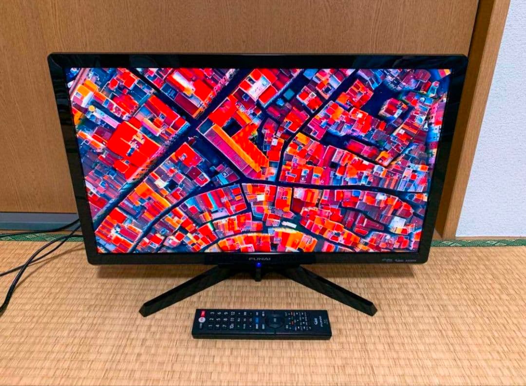 フナイ　液晶テレビ 24型 ✨裏番組録画/500GB録画HDD内蔵