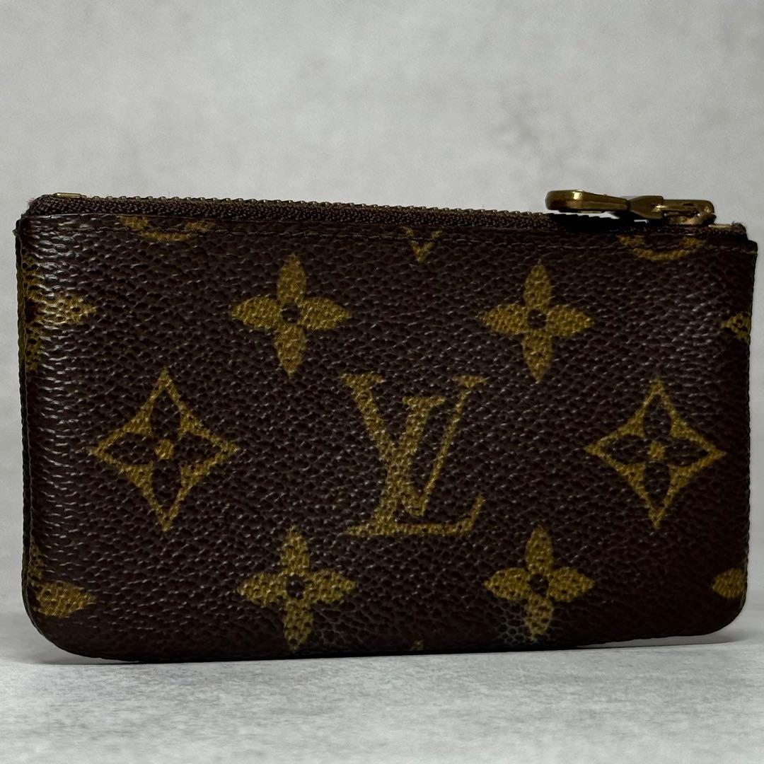 最高峰 定価4.7万 ルイヴィトン モノグラム ポシェットクレ 小銭入れ 財布