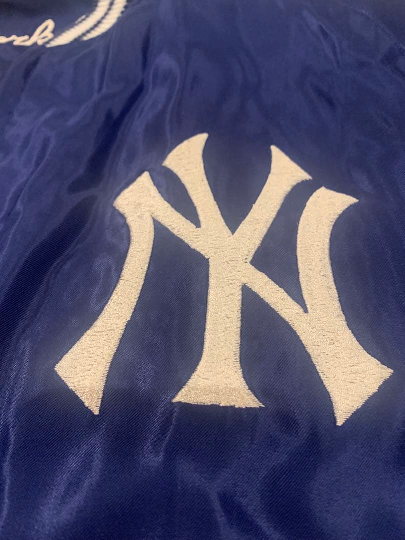 ビームス別注テーラー東洋MLBスカジャン/希少サイズ/XXL 特特大 ヤンキース