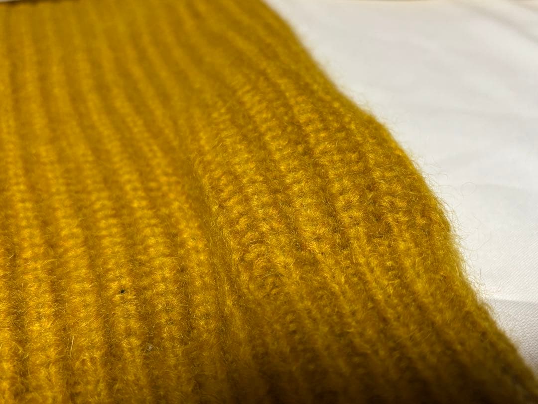 corgi リブ編みニット