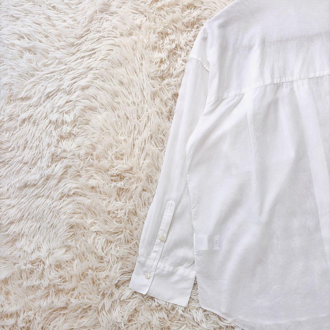 エヴリディアイライク　25SS minimal sheer shirt コットン