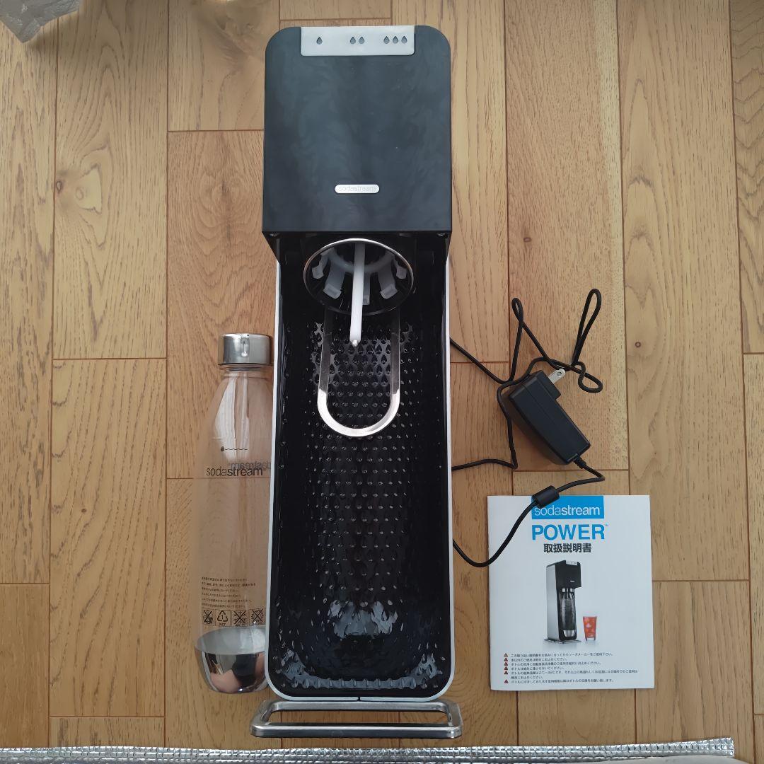 【ソーダストリーム】最上位モデル「Power」全自動ワンタッチ操作