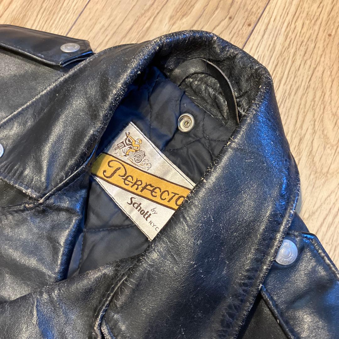 【schott】ショット　ダブルライダース　size36 バイカー後期　618