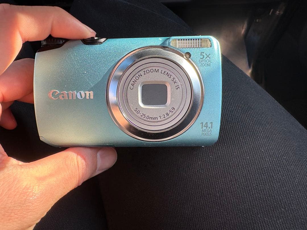 Canon PowerShot A3200 IS 水色 1410万画素