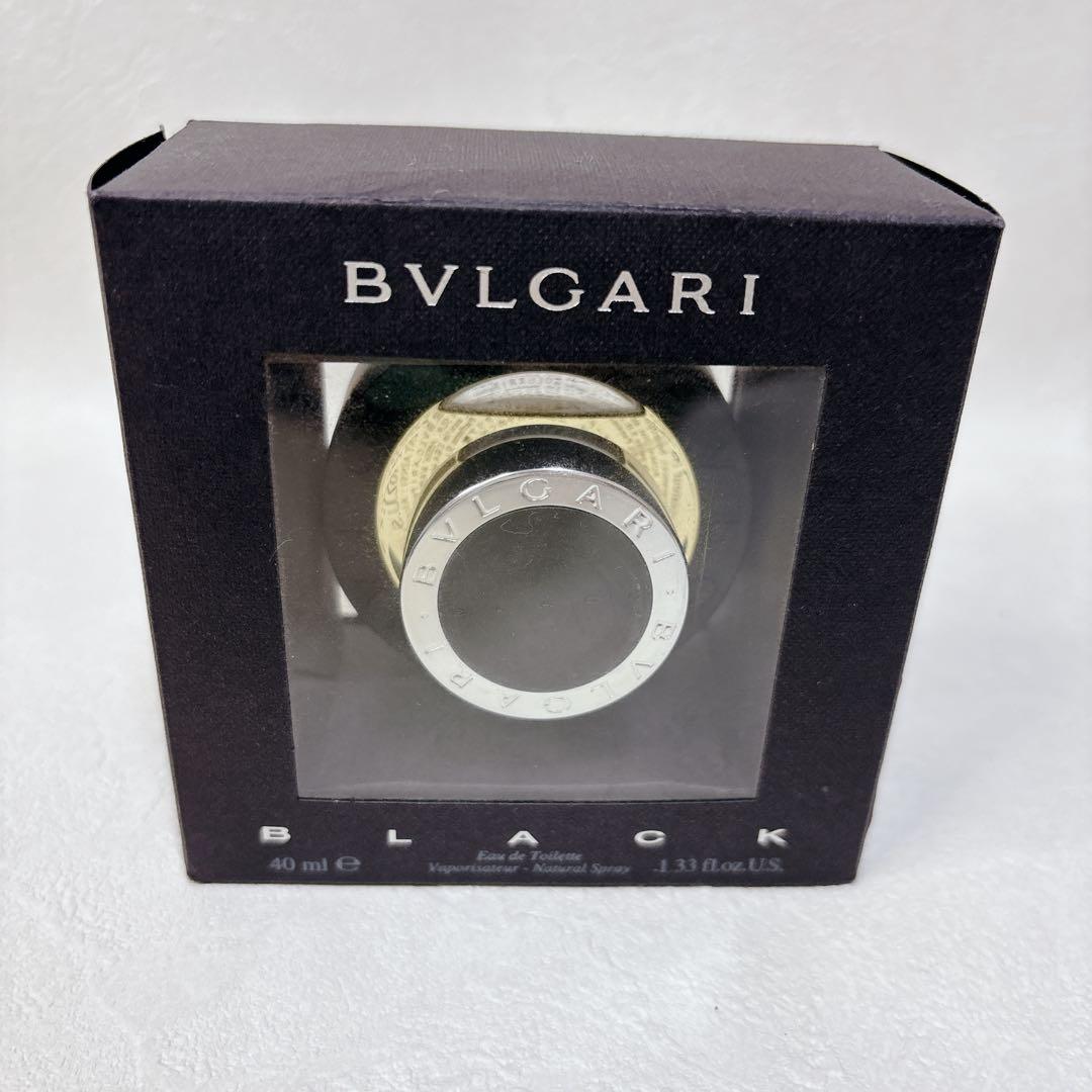 【廃盤・箱付】BVLGARI ブラック EDT 40ml 残量9割
