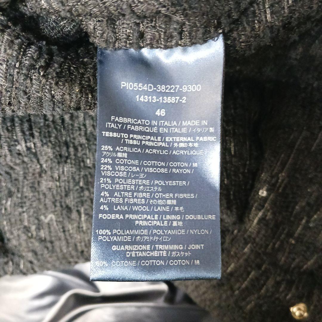 ✨美品✨HERNO　スパンコール　ハイネック　ジャガードダウンジャケット 46