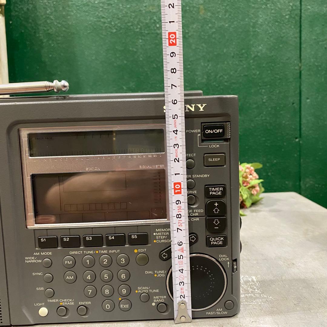 希少 SONY ICF-SW77 短波ラジオ ソニー 当時物 レア ジャンク