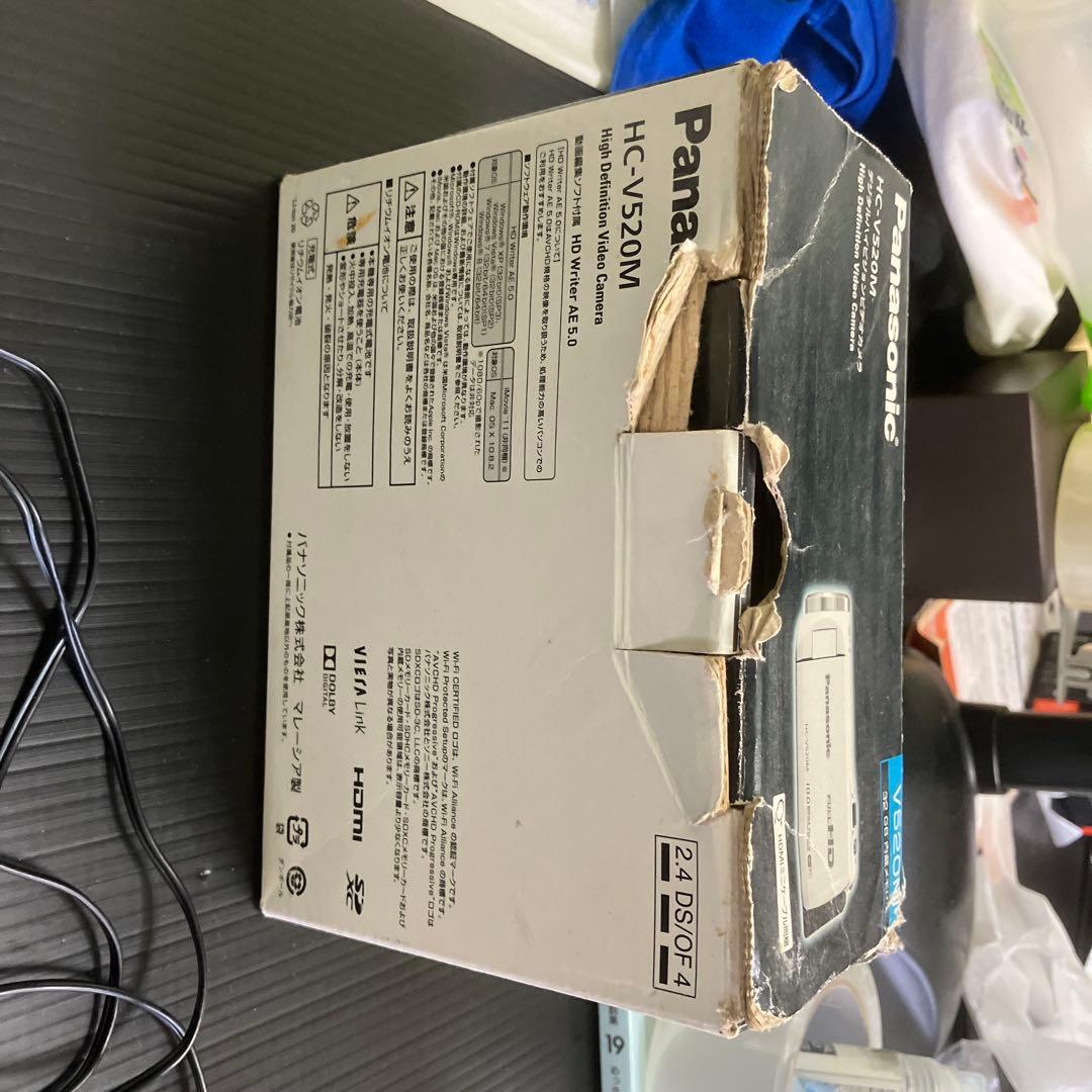 Panasonic HC-V520M ビデオカメラ 本体　付属品一式