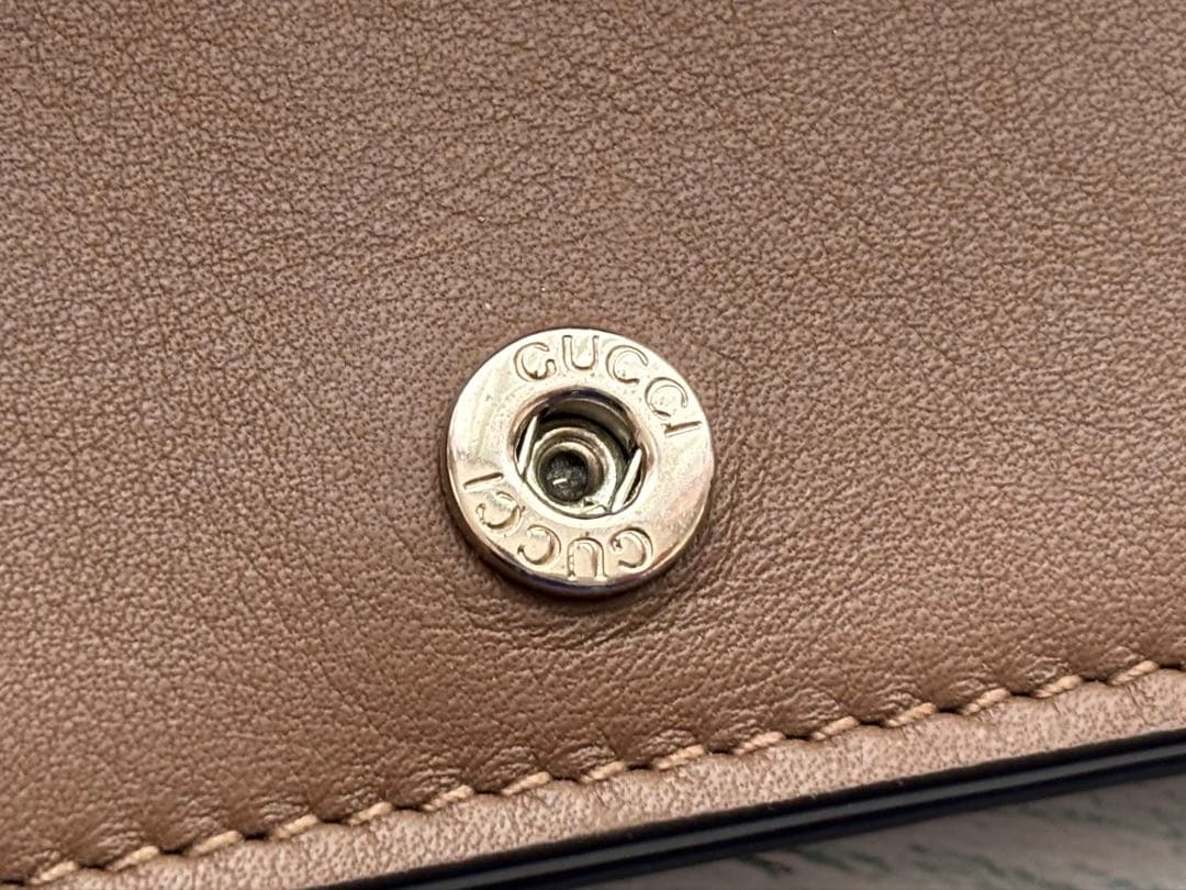 GUCCI グッチ マイクログッチシマ レザー ケース 小銭入れ