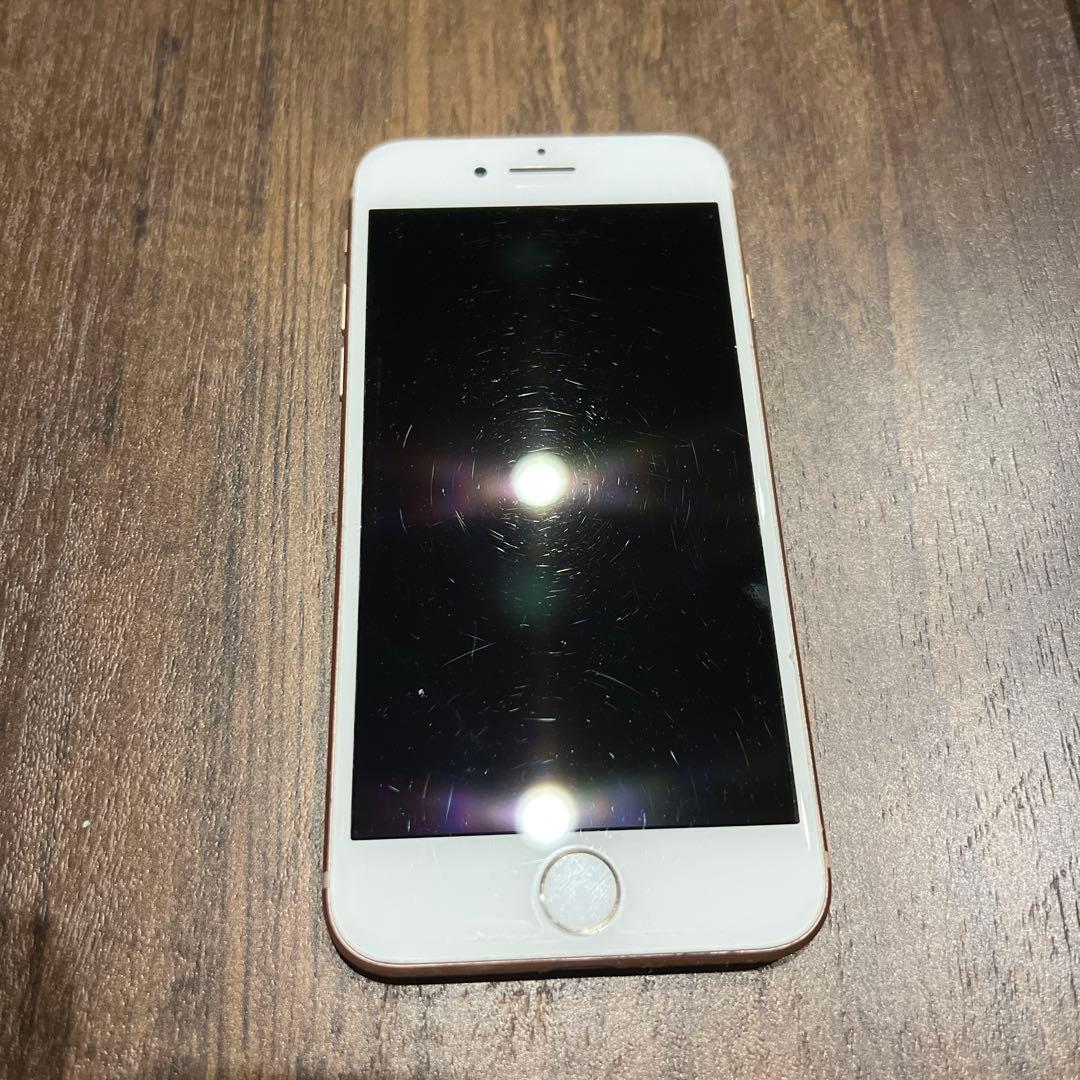 【比較的綺麗】iPhone8 本体　simフリー　ゴールド　64GB