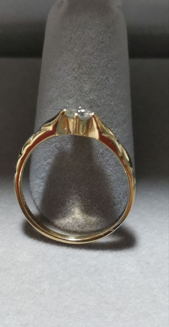 K18ダイヤモンドリング