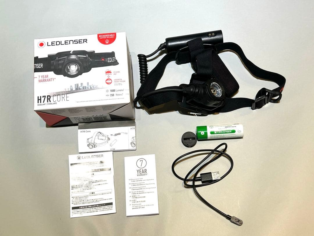 な*し様 LEDLENSER h7r core レッドレンザー