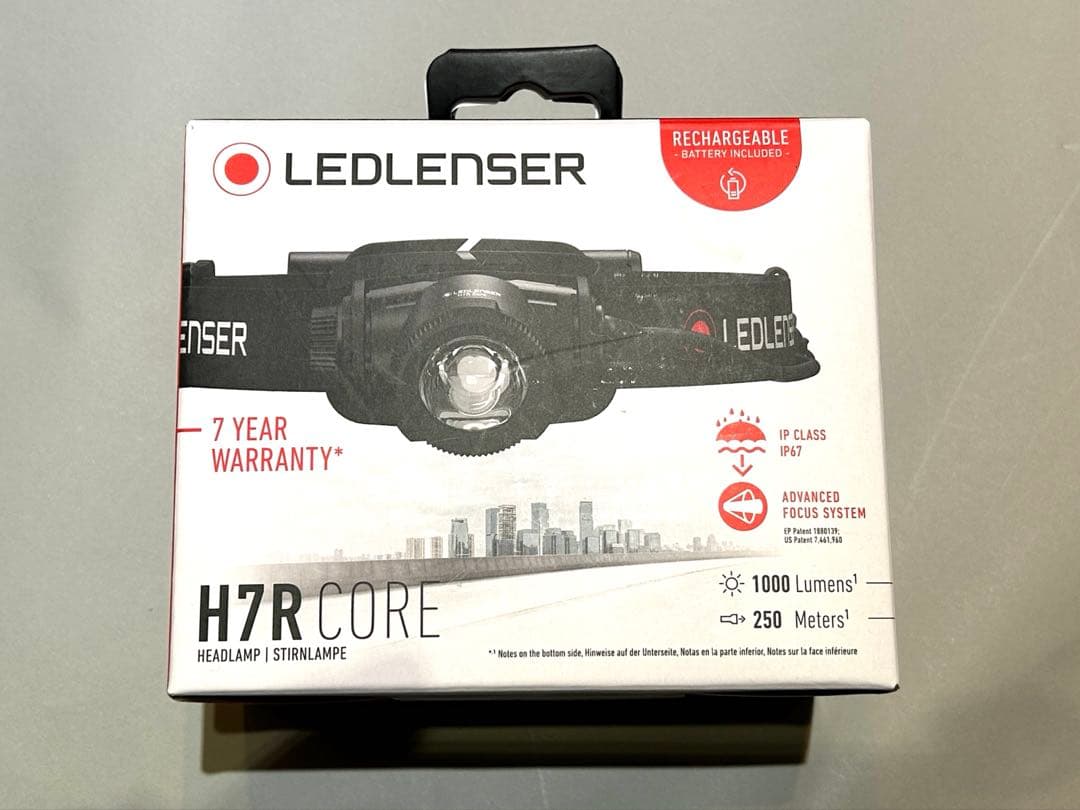 な*し様 LEDLENSER h7r core レッドレンザー