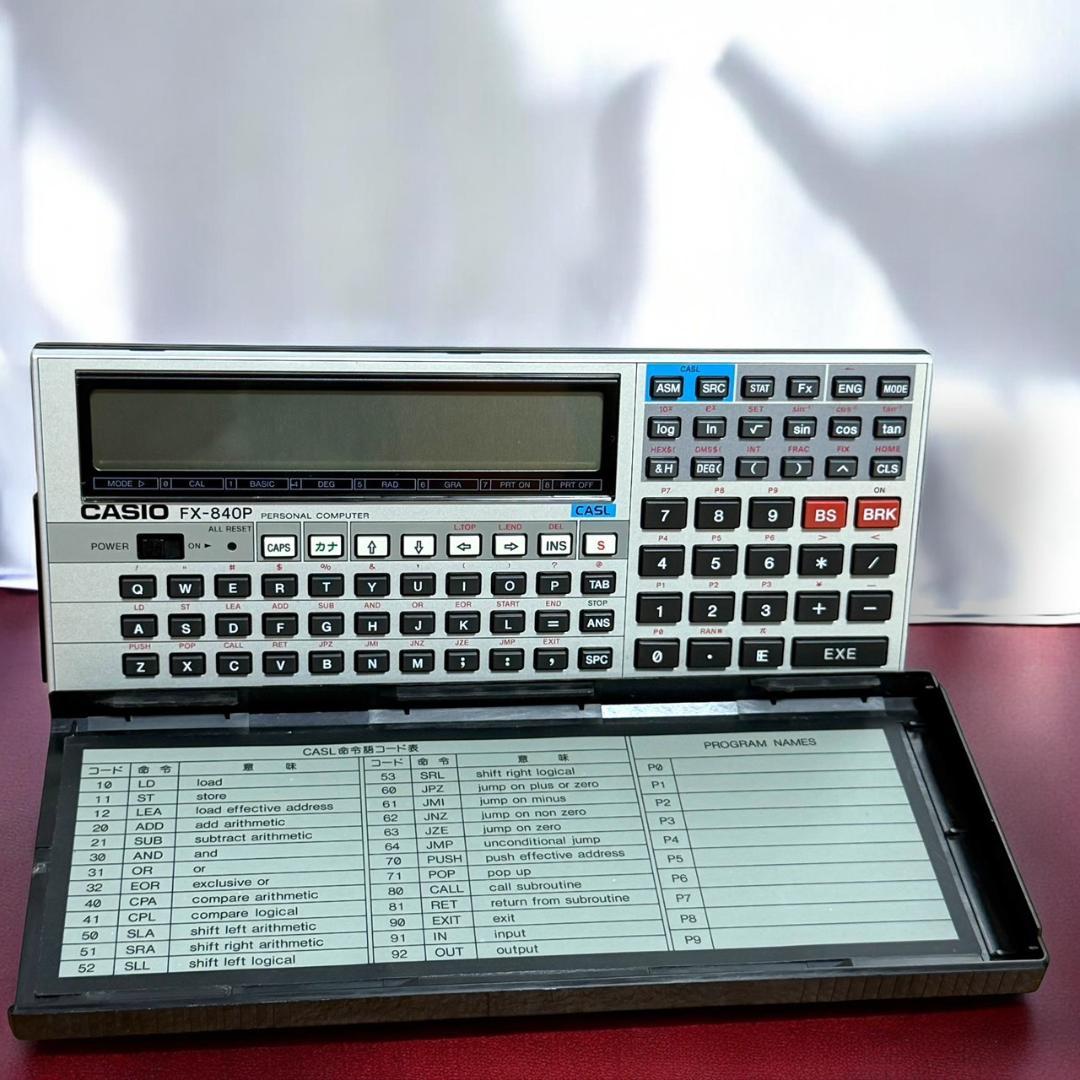 ☆ 良品 CASIO カシオ FX-840P ポケットコンピュータ ポケコン