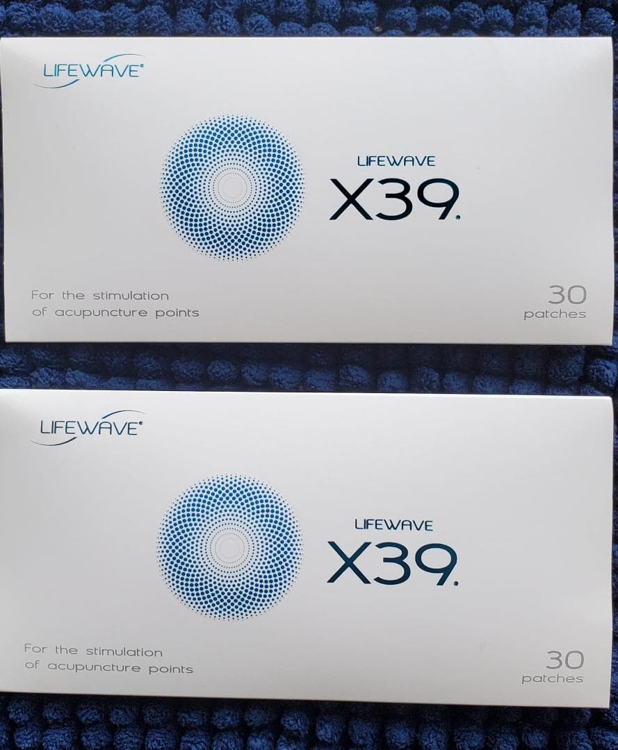 LIFEWAVE ライフウェーブX39 パッチ ２枚組み　正規品