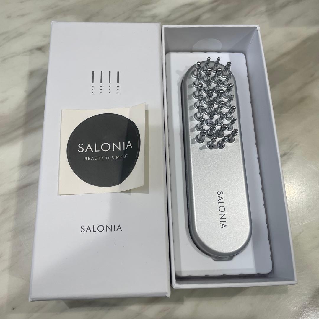新品未使用　SALONIA サロニア　EMSリフトブラシ　電気ブラシ