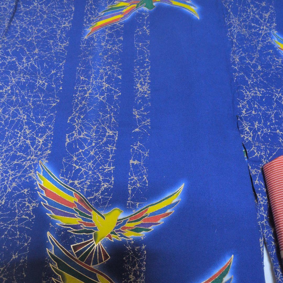 kiyoko　一点物　手描き　型染め　博多織　リバーシブル　手縫い