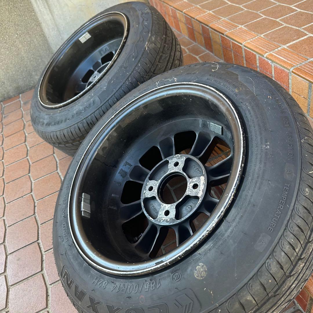 【マコト】 RSワタナベ 14インチ 8J Rタイプ 2本セット