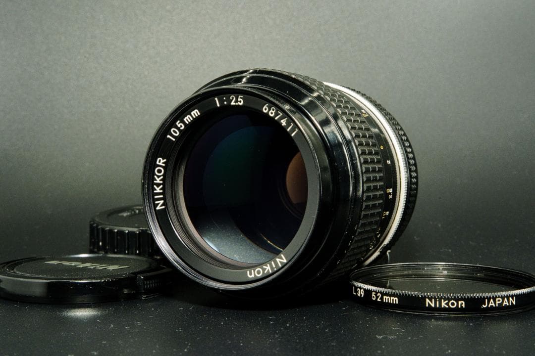 【美品完動】Nikon ニコン Nikkor Ai 105mm F2.5