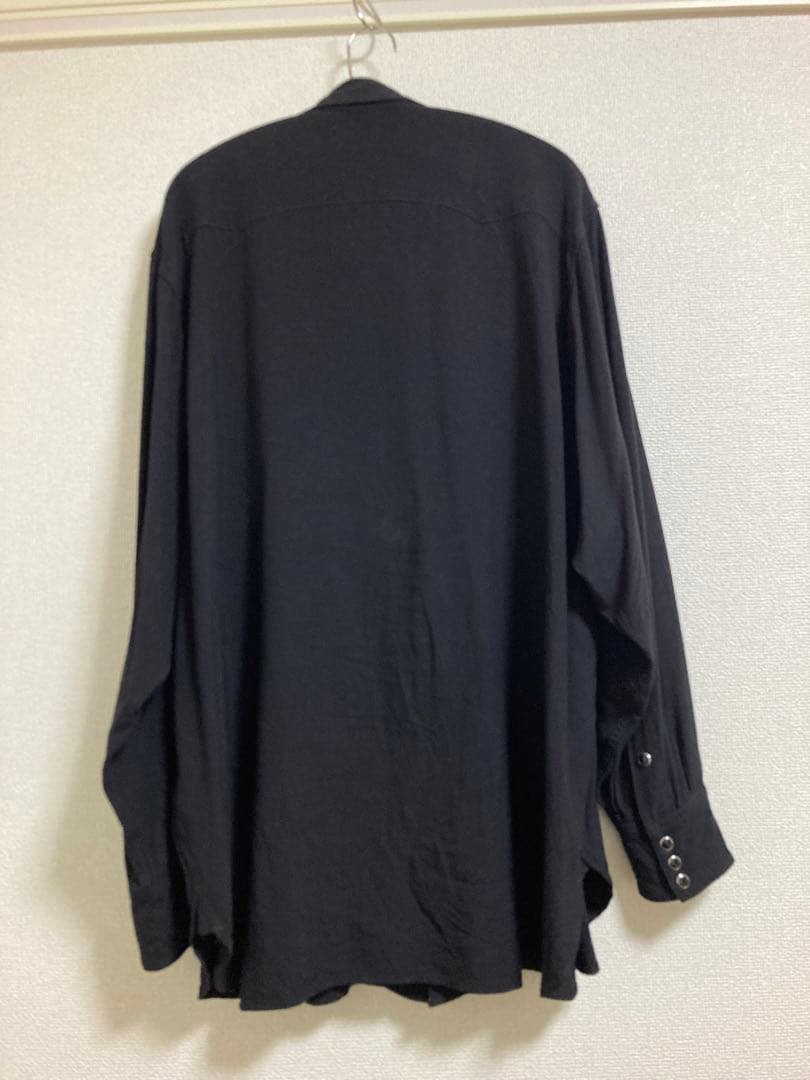 COMOLIコモリ25SS レーヨンウエスタンシャツ　サイズ1