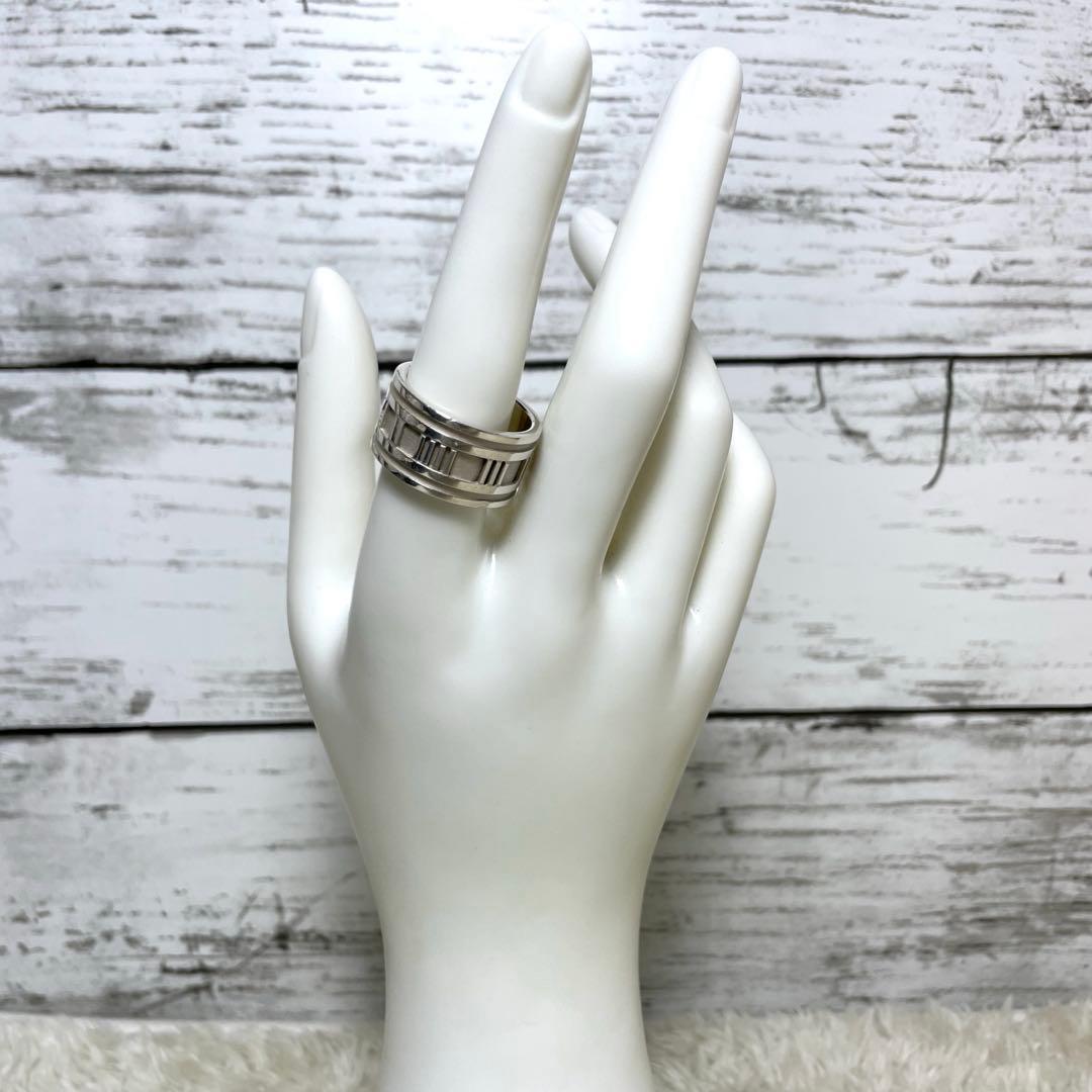 TIFFANY&Co.ティファニー　アトラスリング　ワイド　19号