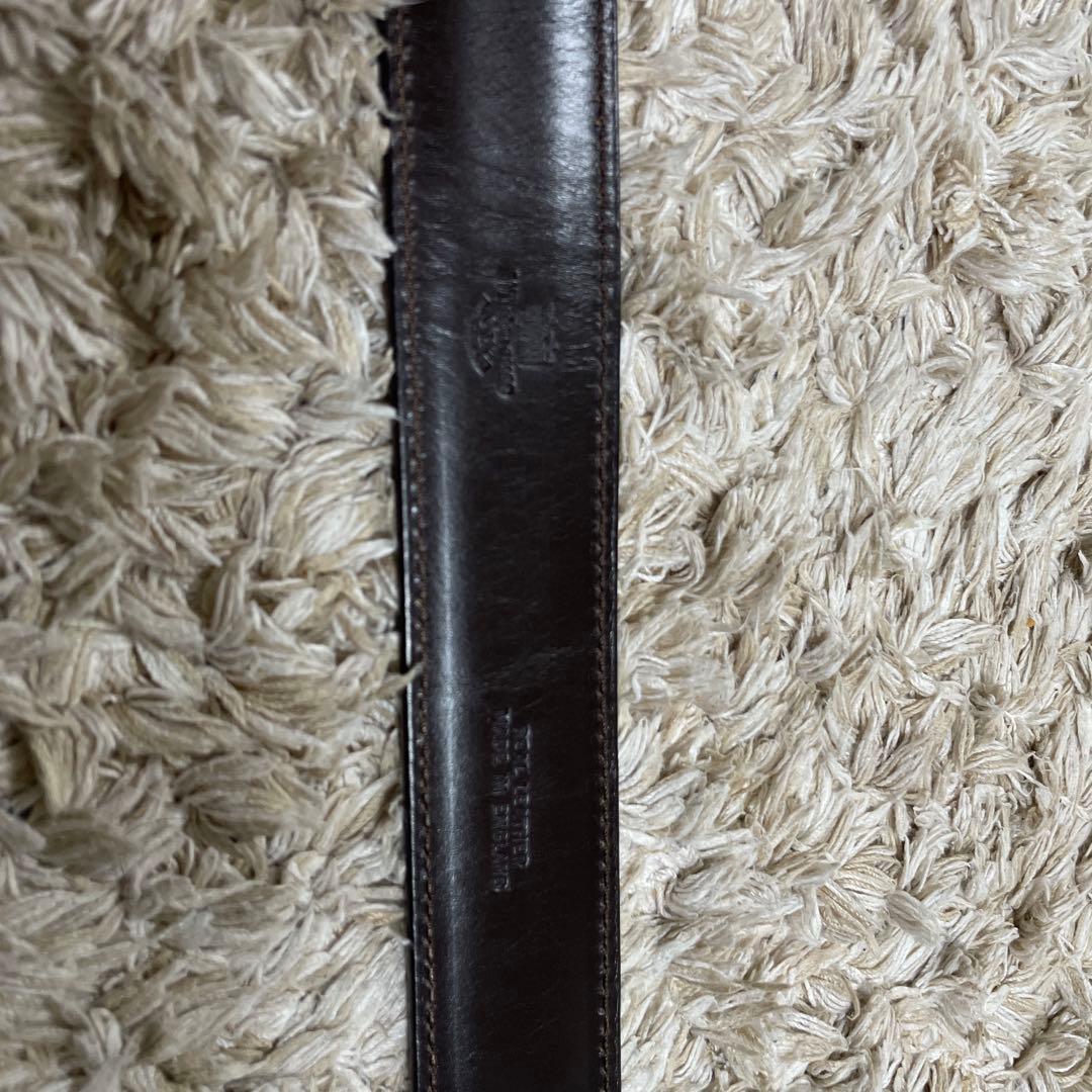 ブライドル レザー ベルト WHITEHOUSE COX W32