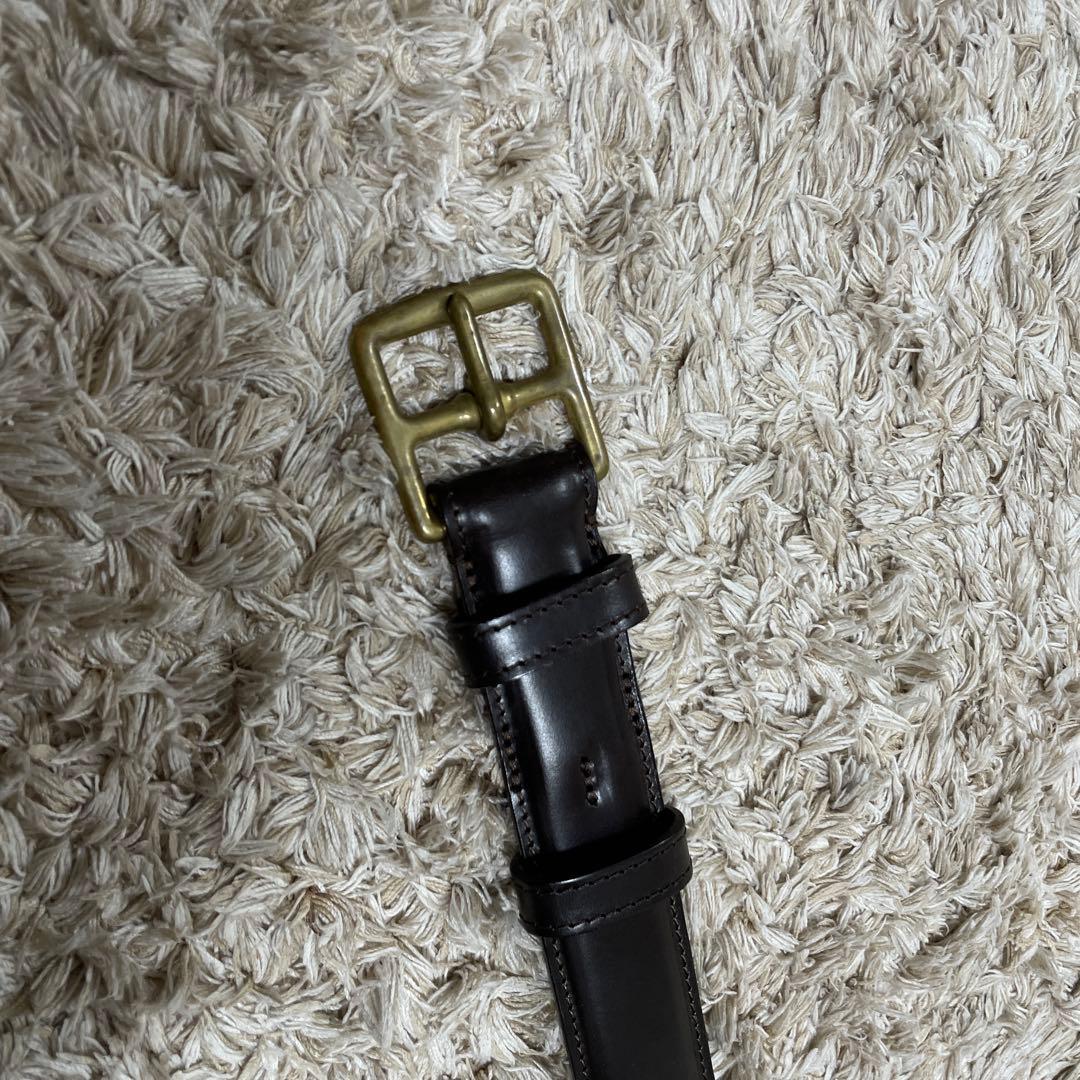 ブライドル レザー ベルト WHITEHOUSE COX W32