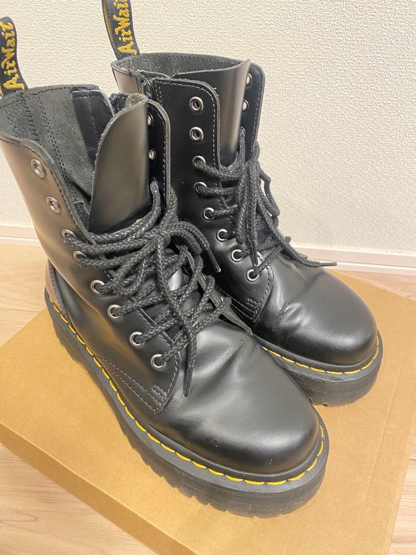 Dr.Martens ドクターマーチン 24cm 厚底ブーツ 8ホールJADON