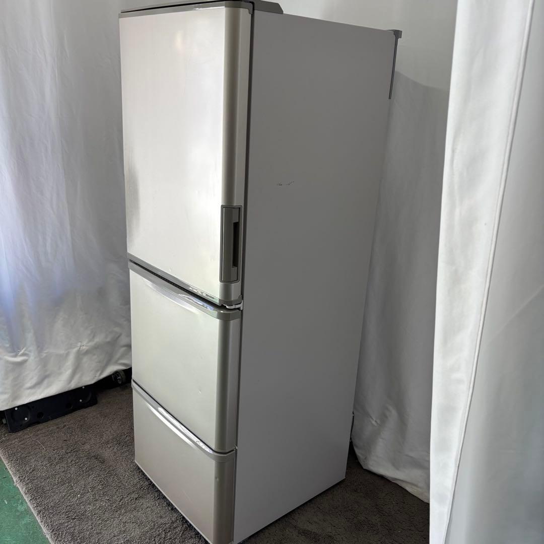 858　冷蔵庫　SHARP　300-400ℓ　大型　両開き　中古　安い　設置無料