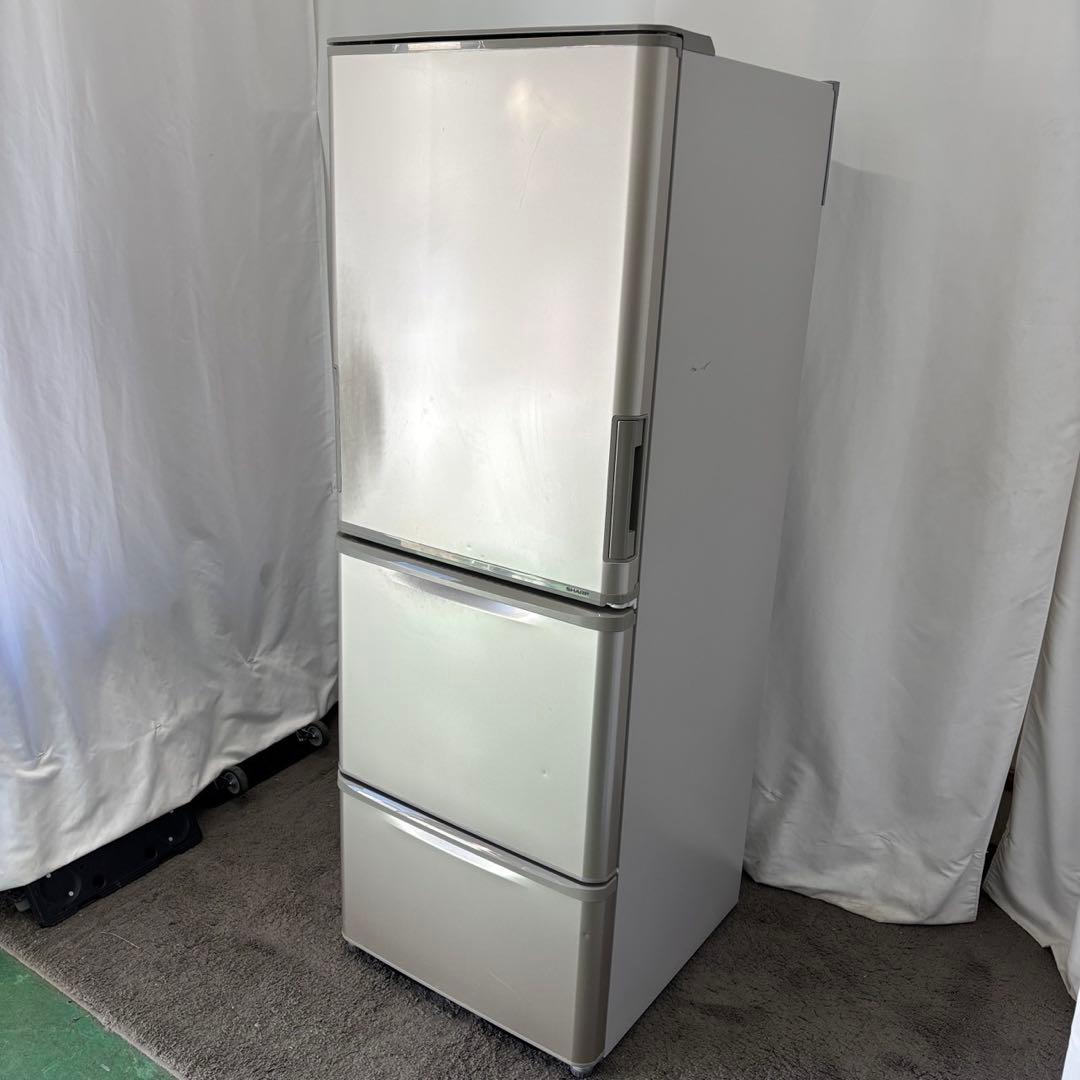 858　冷蔵庫　SHARP　300-400ℓ　大型　両開き　中古　安い　設置無料