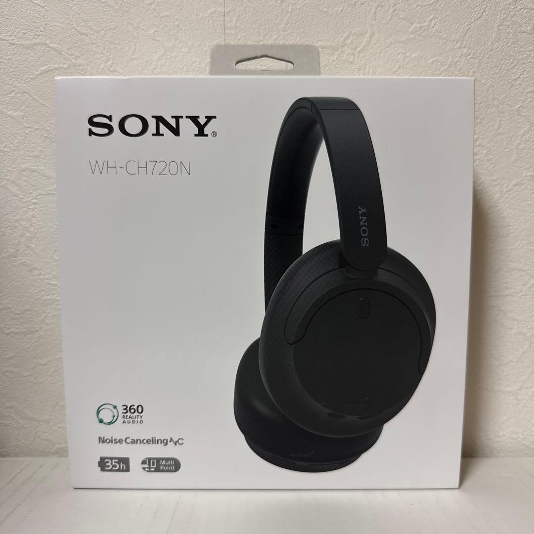 SONY ソニー WH-CH720N/BC ブラック 黒 ワイヤレスヘッドホン