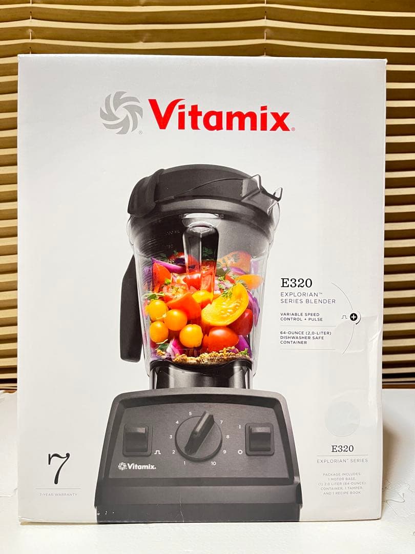 【新品未開封未使用品】Vitamix E320 ブレンダー　ホワイト