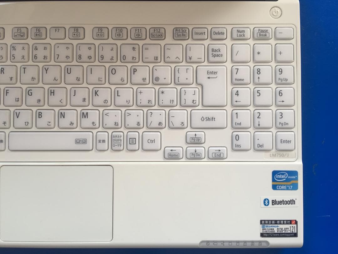 NEC PC-LM750LS 13.3型/Office/Win11/テンキー