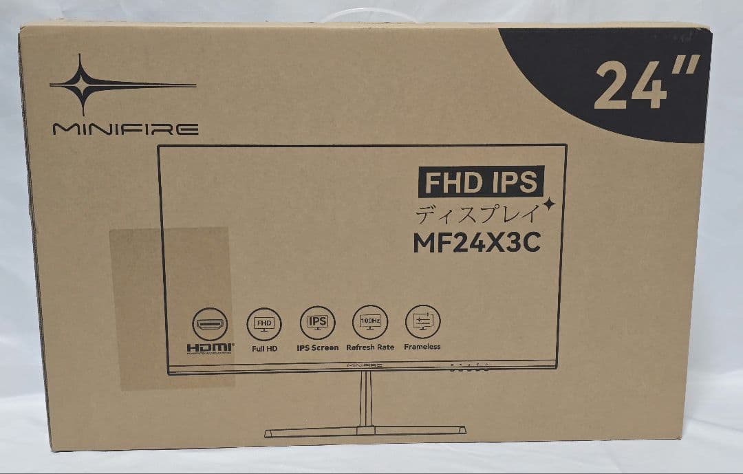 Minifire 24インチ USB-C 100Hz モニター MF24X3C