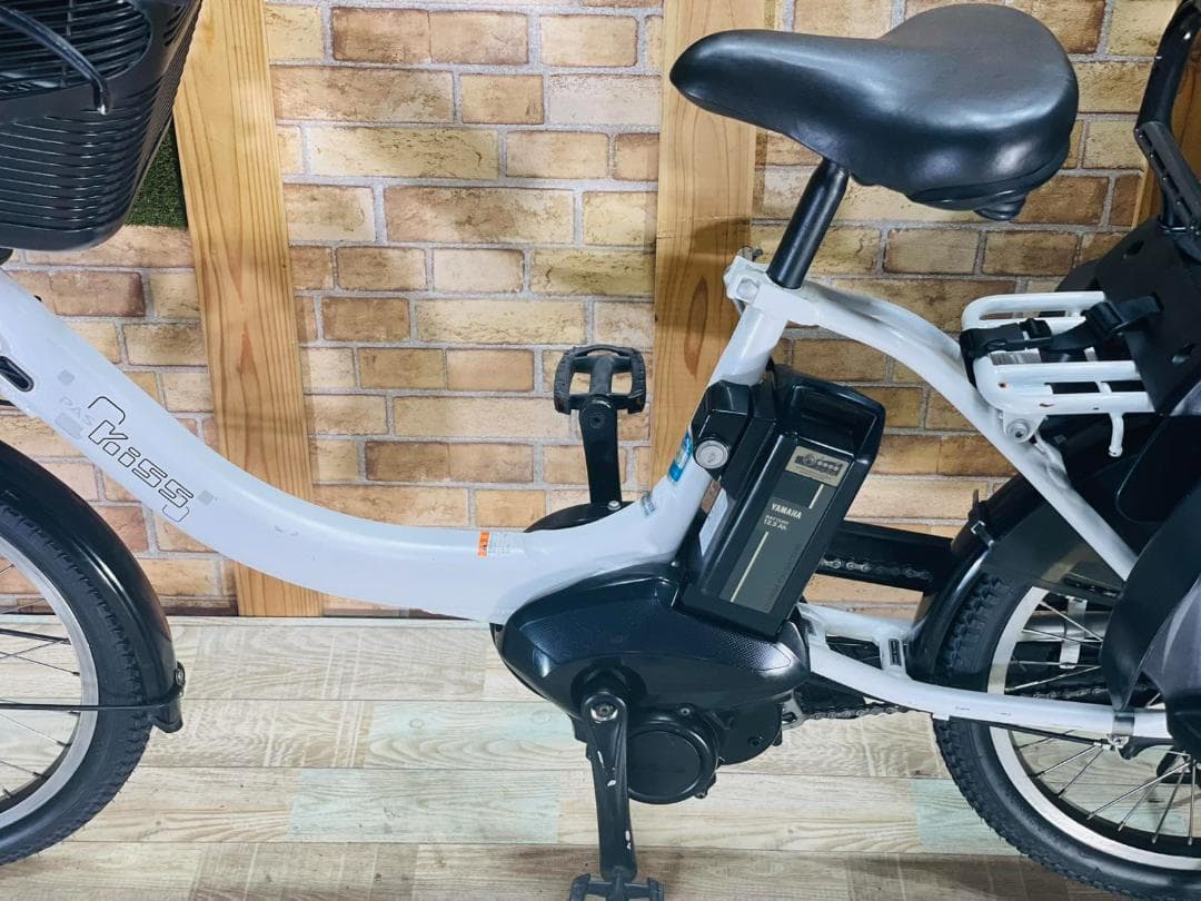 ３日間限定 ホワイト系 ヤマハ　子供乗せ電動アシスト自転車 ZH2975