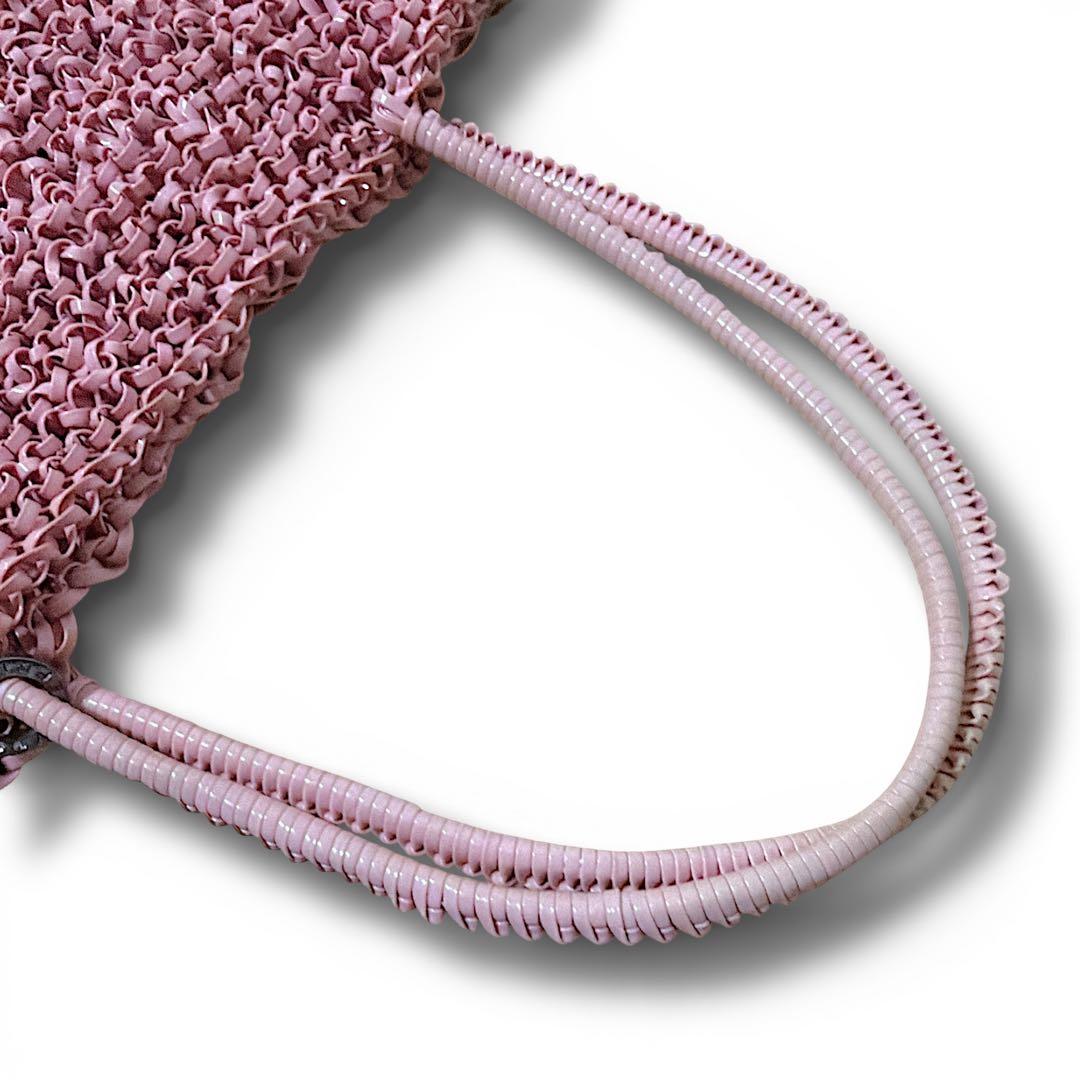 【ANTEPRIMA】アンテプリマ ワイヤーバッグ☆マットピンク☆ハンドバッグ