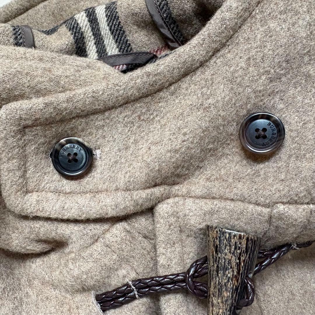 希少◆BURBERRY LONDON ダッフルコート カシミヤ ロング L