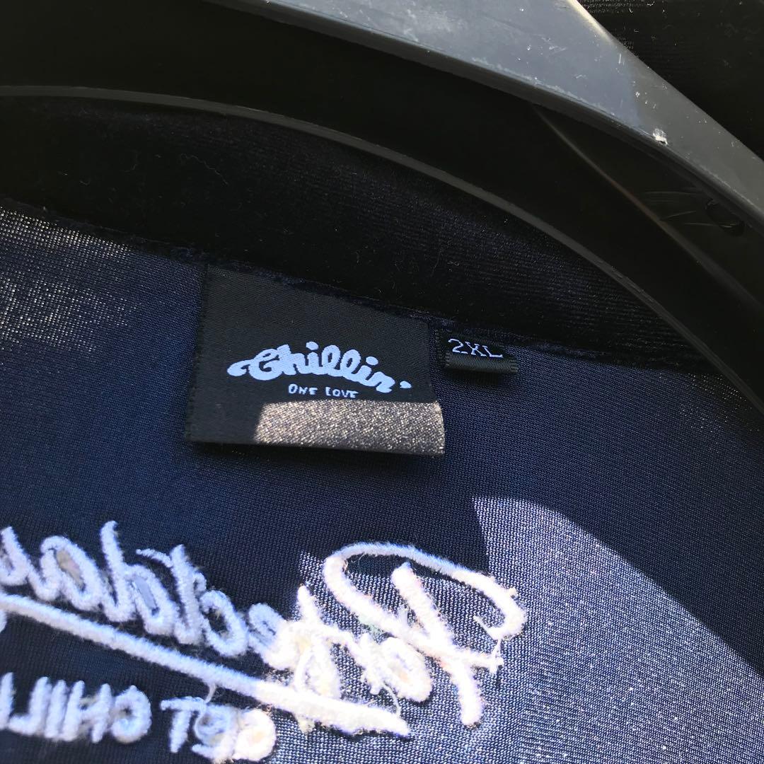 チリン　セットアップ　2XL　トラックジャケット　ベロア