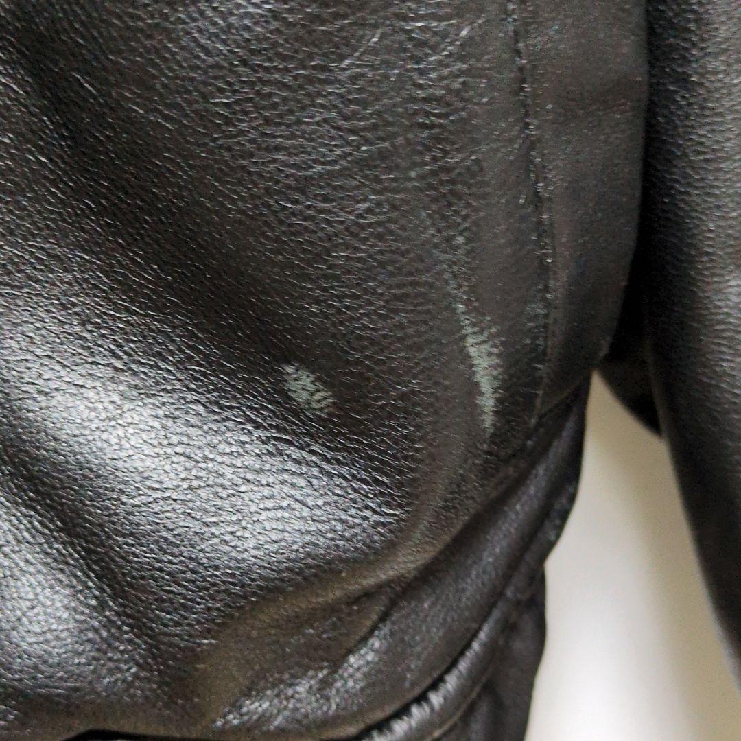 PALACE レザージャケット ラムレザー 羊革 ヴィンテージ ファー