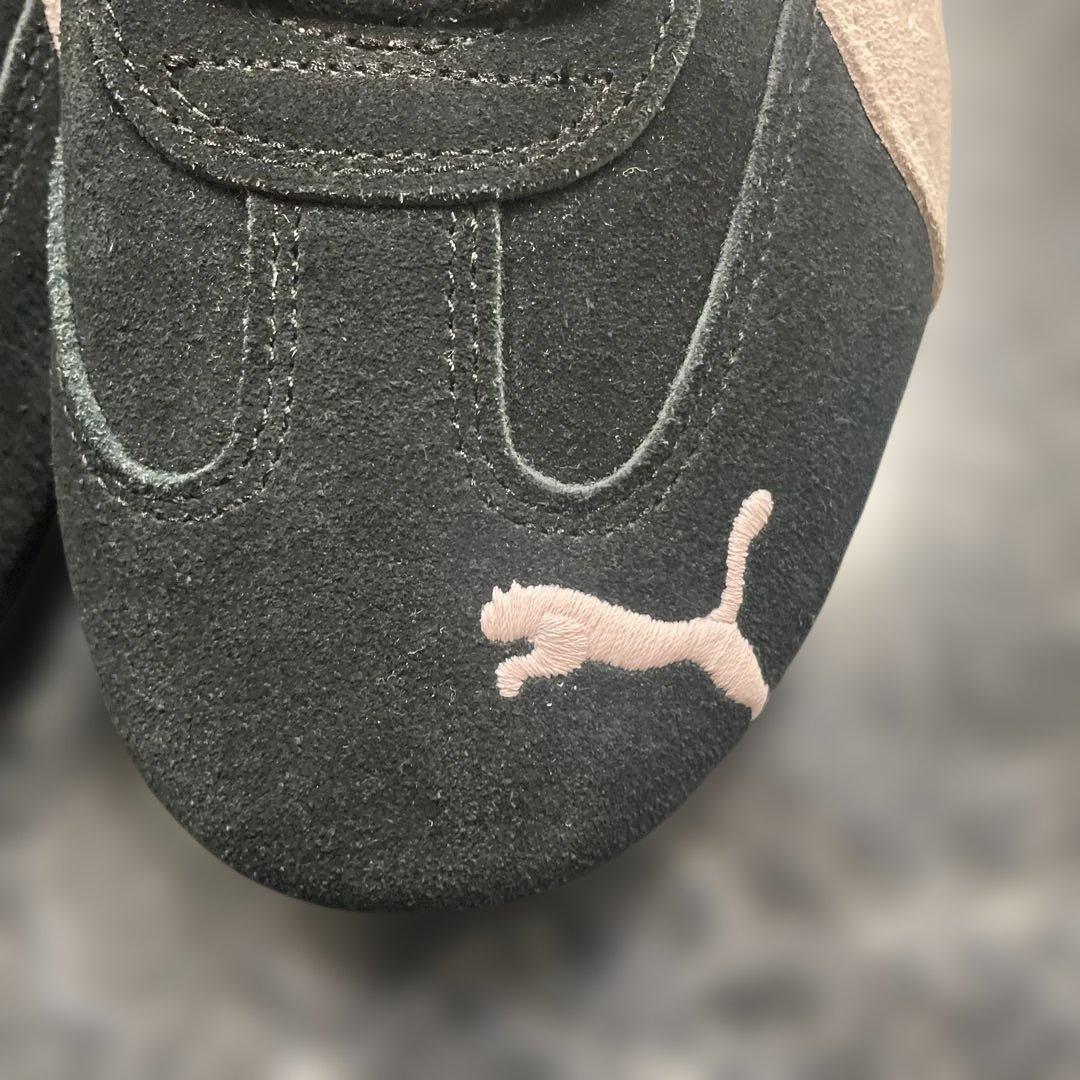 PUMA スエード スニーカー ブラック/ピンク