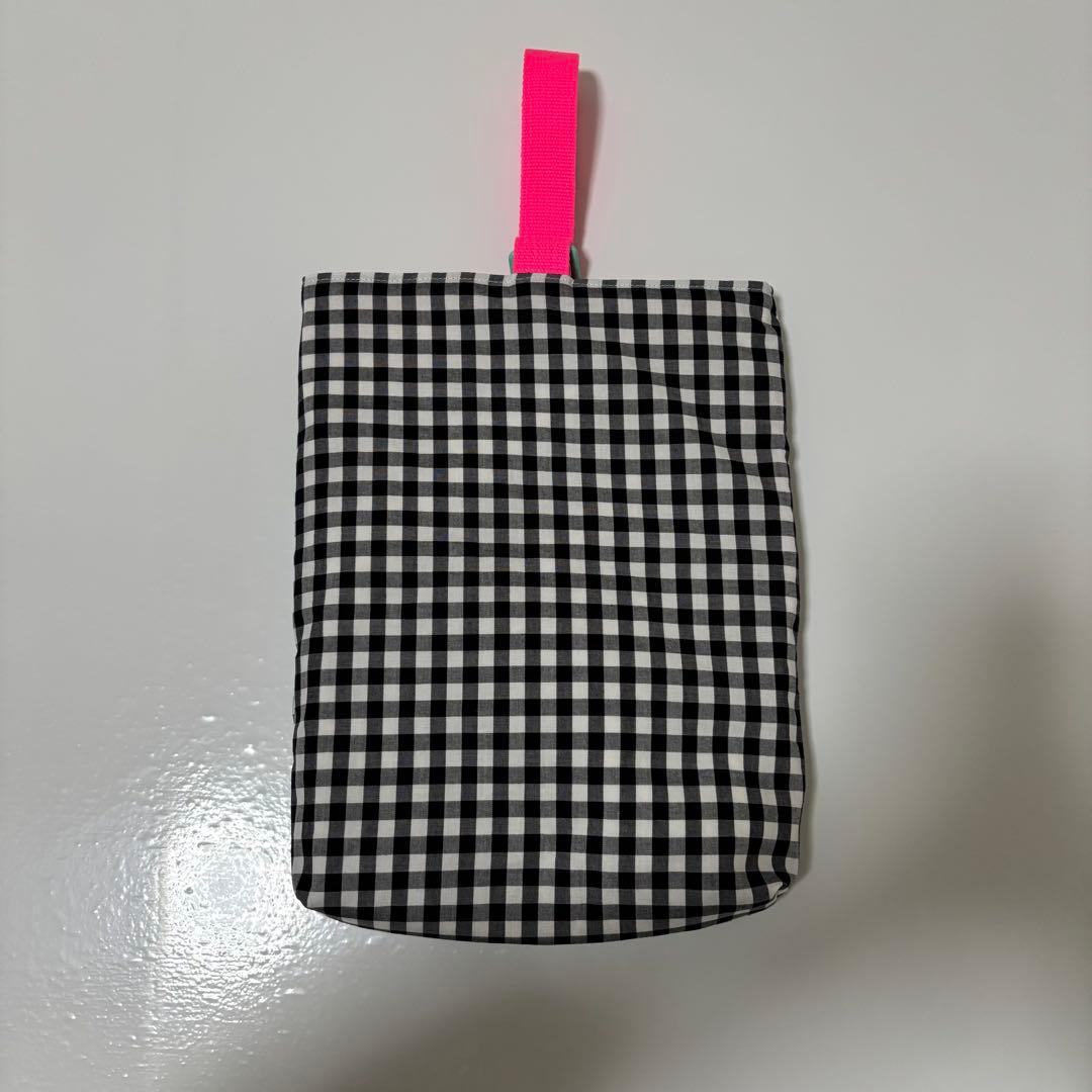 【ブルートレイン】レッスンバッグ　上履き入れ　お着替え袋