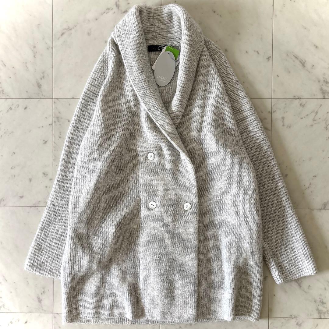 新品未使用 ダーマコレクション アルパカ混 ニットガウン 3L 大きいサイズ