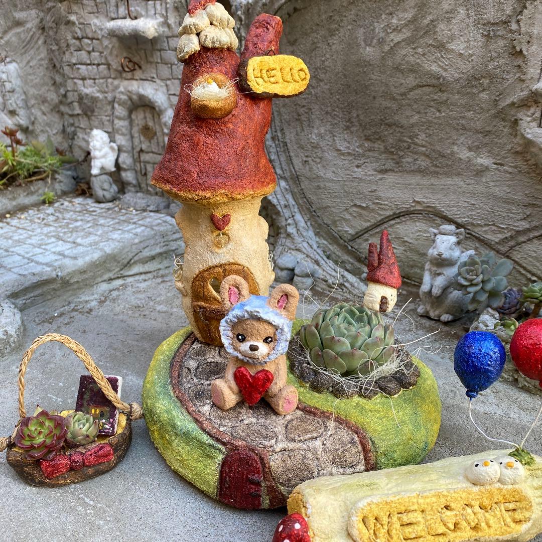 モルタル造形　モルタルデコ　モルタルハウス　　香取線香皿