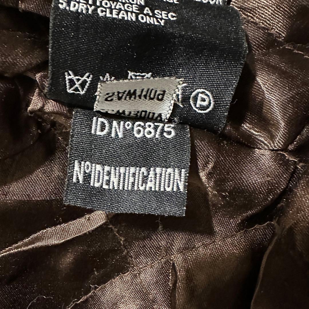 専用★L✨Schott MA-7 MA-1フライトジャケット　ラムレザー　ブラウ