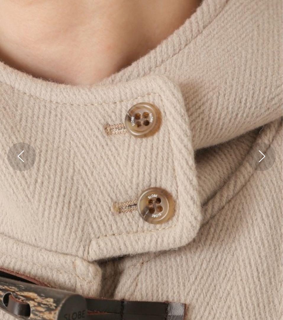 【最終値下げ】スローブイエナ ヘリンボーンダッフルコート