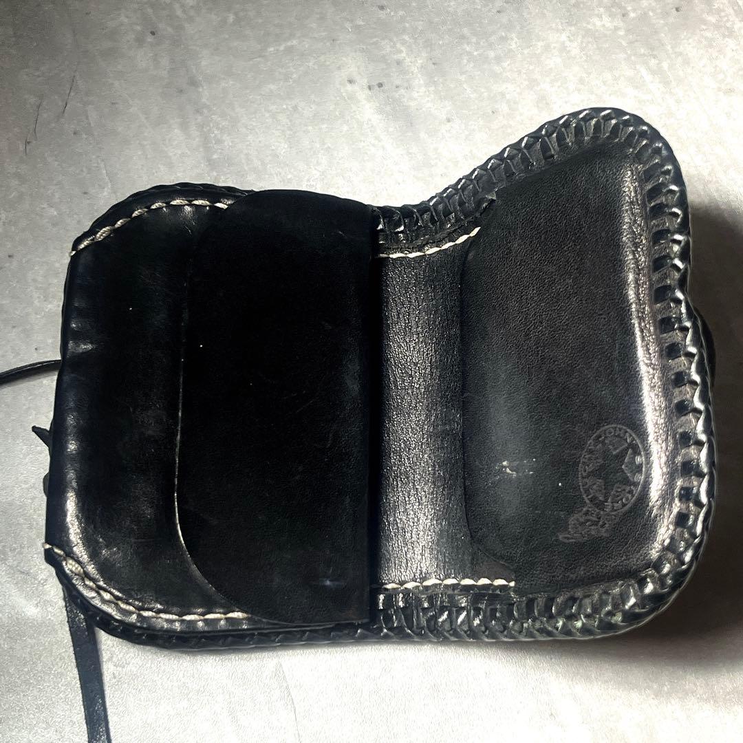 希少カラー　LUCKY JOHH ラグ&カードケース　レザー　ミニ財布