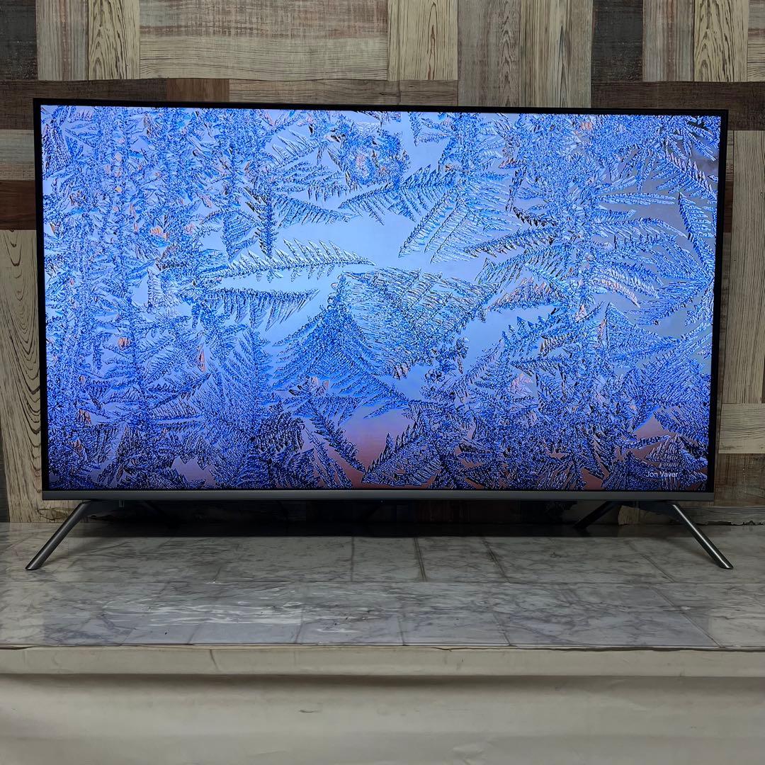 全国送料込❣️3年前購入ジョワイユ43V型フレームレス4Kチューナ内蔵テレビ