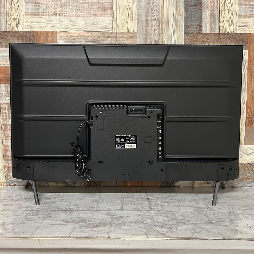 全国送料込❣️3年前購入ジョワイユ43V型フレームレス4Kチューナ内蔵テレビ