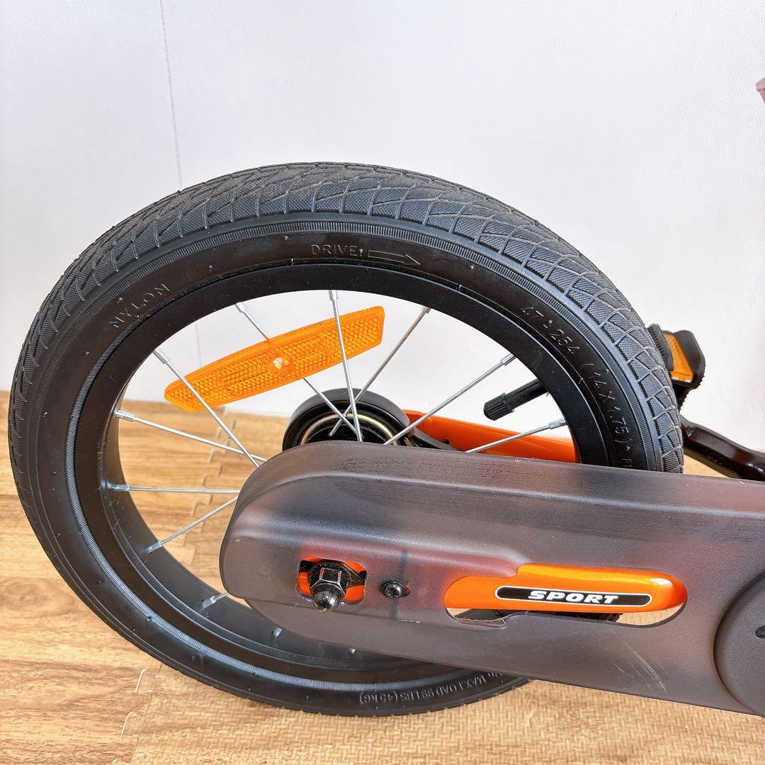 【美品　動作良好】ストライダー14X 子供用自転車 オレンジ　キックバイク