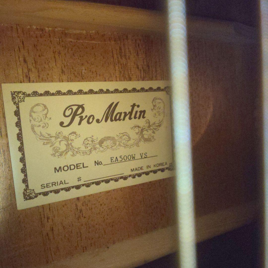 promartin ea500w vs エレアコ　ギター